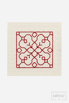 Bordado punto inglés o lineal ejemplo 2