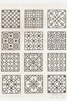 Bordado punto inglés o lineal ejemplo 5